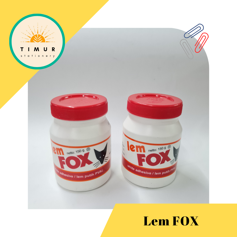 

Lem FOX Putih 150 Gram per Pc