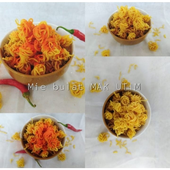 

Mie Bulat Mak Utim Kriuk Camilan