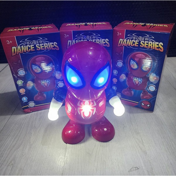 MAINAN HERO SPIDERMAN JOGET ROBOT SPIDERMAN DANCE