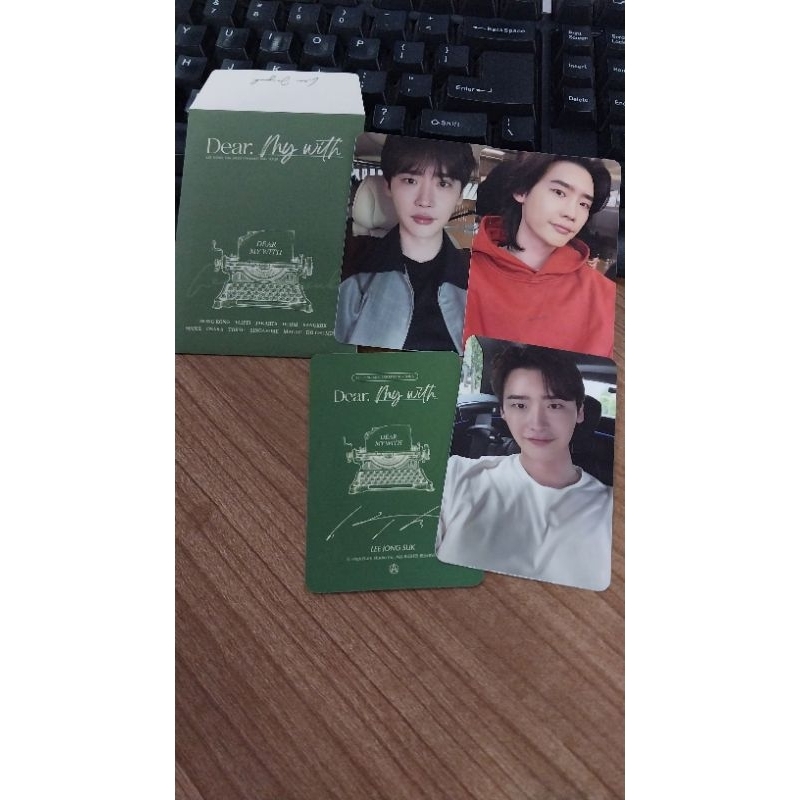 OFFICIAL PHOTOCARD LEE JONG SUK 2023 FANMEETING TOUR