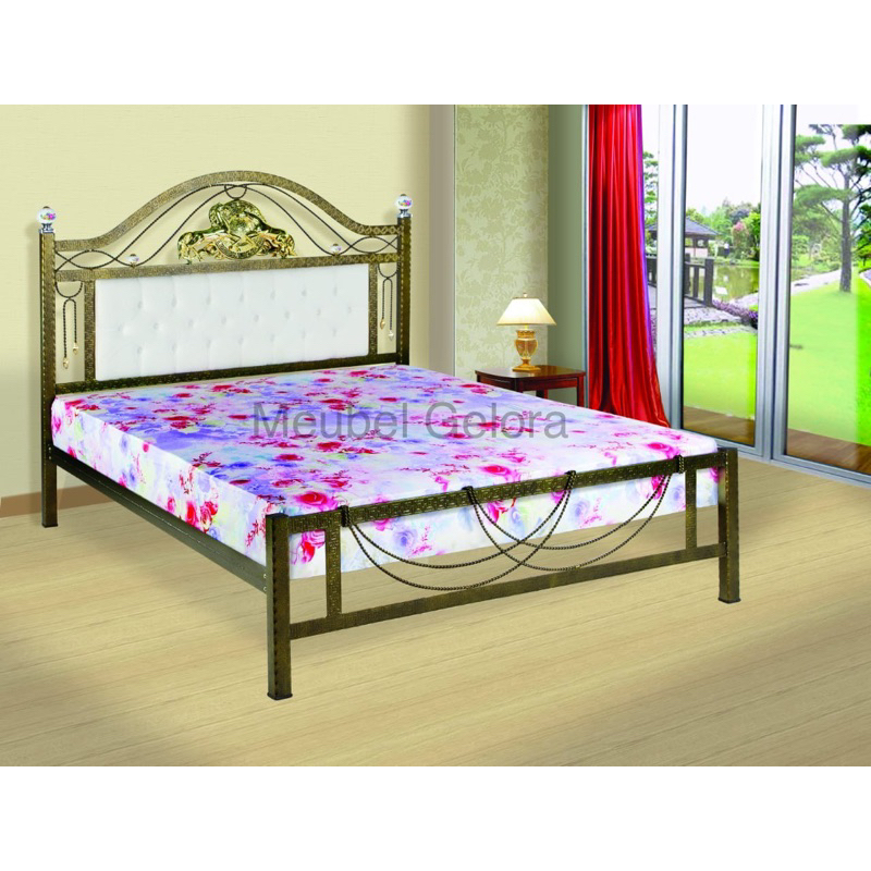 Ranjang Besi/Tempat Tidur Rangka Besi/Rangka Ranjang Besi/Rangka Tempat Tidur Besi