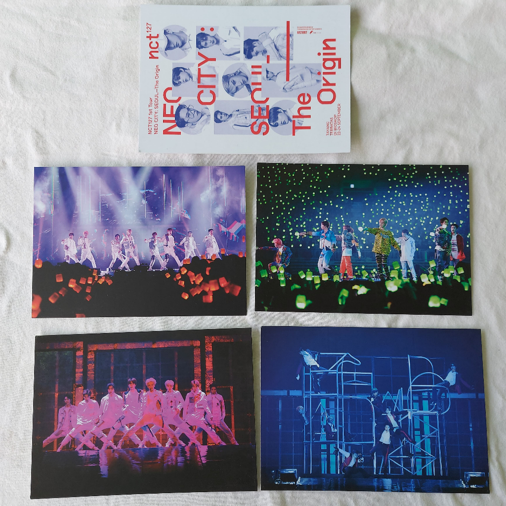 POSTCARD CGV NEO CITY SEOUL : THE ORIGIN NCT 127 Official Bioskop