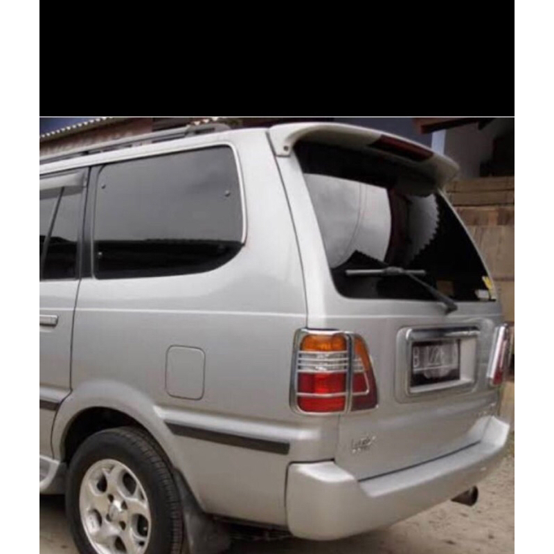Spoiler topi belakag Kijang kapsul 97-2002