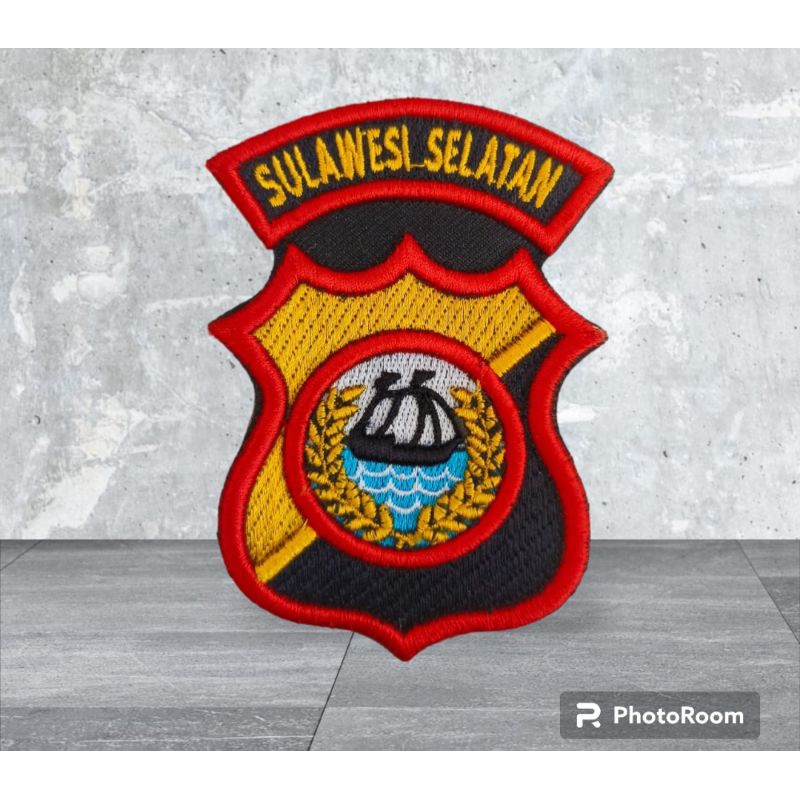 BET POLDA SULSEL BORDIR TIMBUL 3D