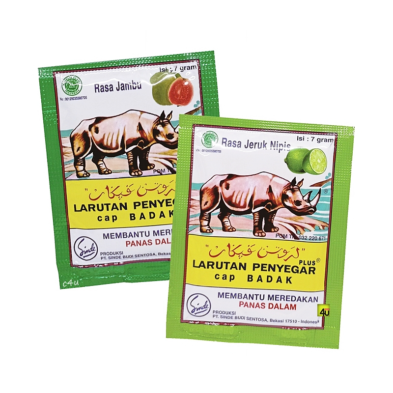 

Cap Badak - Serbuk Larutan Penyegar Plus - 1 sachet