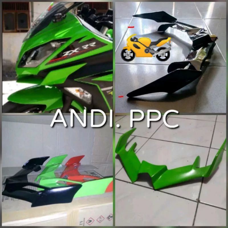 winglet Kawasaki Ninja 250 fi model zx636
