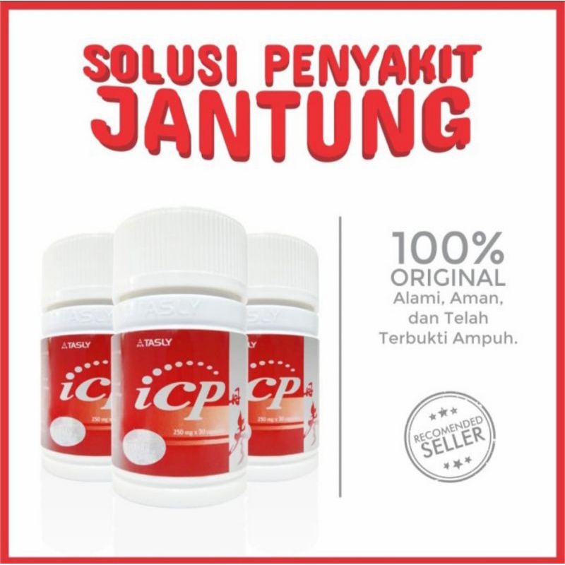 CAPSULE ICP TASLY ORIGINAL ASLI OBAT ICP TASLI ASLI obat jantung stroke ICP TASLY ORIGINAL JANTUNG T