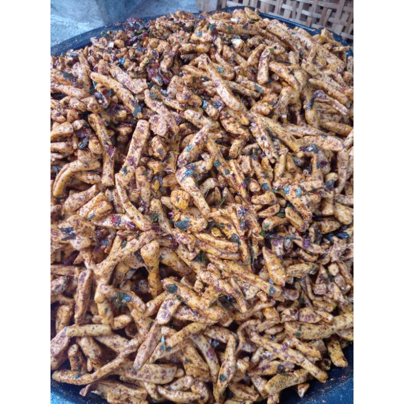 

basreng pedas nampol daun jeruk 1kg/basreng viral
