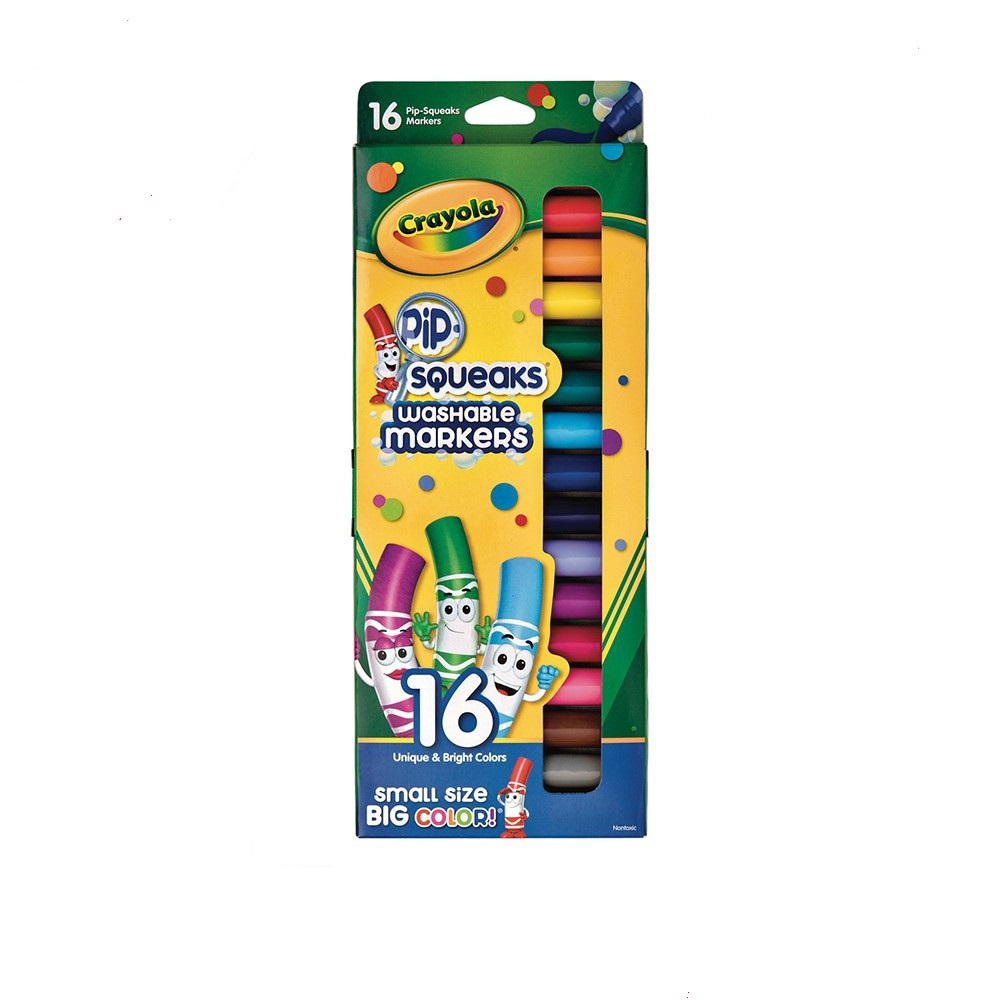 

CRAYOLA 16 Ct Pip SqueaksMarkers