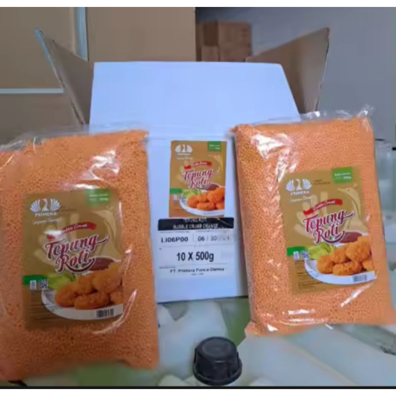 

bubble crumb crispy nugget , tepung roti 500gram