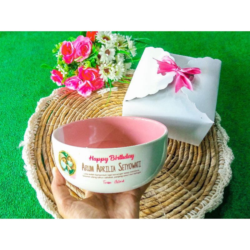 

Mangkok custom foto