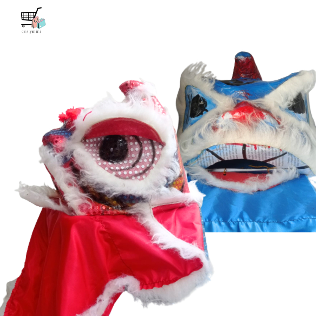 BEST SELLER❗❗ BARONGSAI DENGAN LED KECIL / BARONGSAI MATA NYALA // BARONGSAI LED // MAINAN KEPALA BA