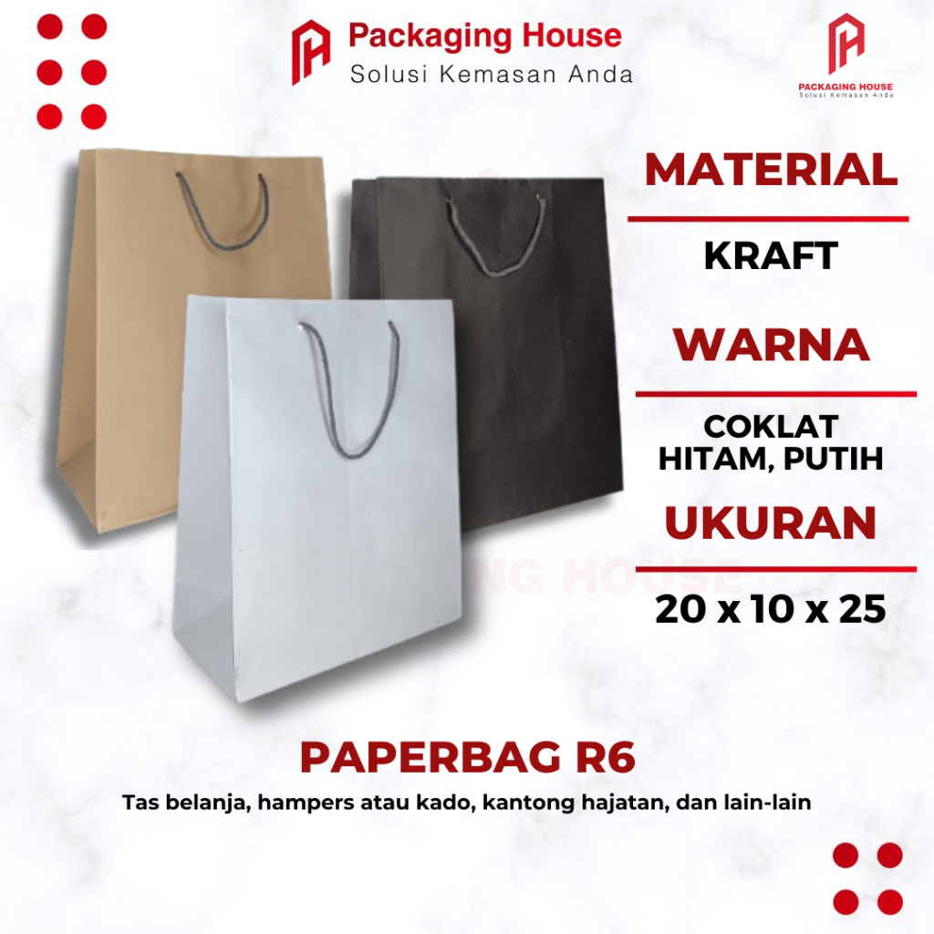 

PAPERBAG R6 | PAPERBAG OLSHOP | PAPERBAG BELANJA | PAPERBAG 20x10x25