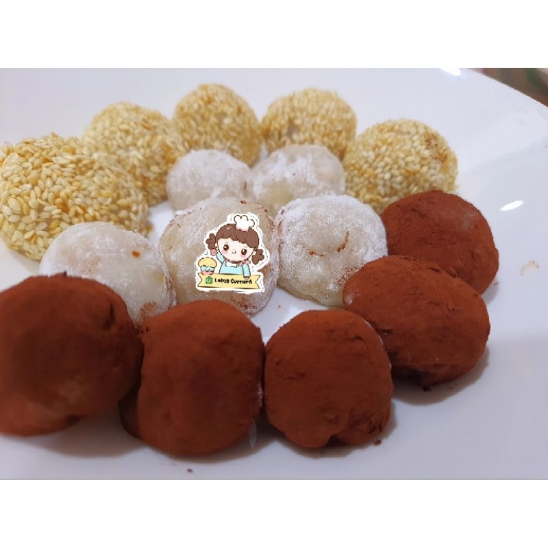 

mochi isi/mochi/mochi daifuku/mochi jepang 1 pack isi 4 pcs mix