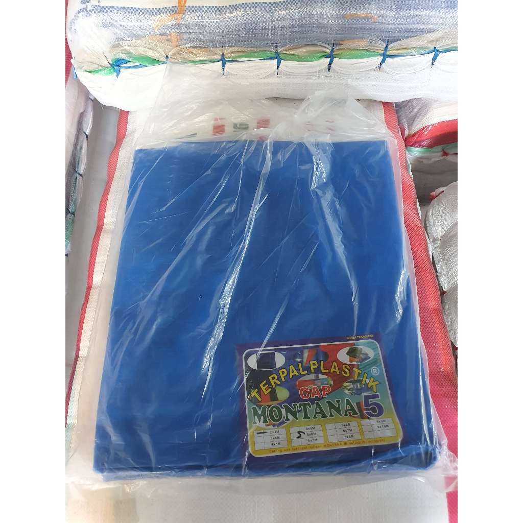 TERPAL PLASTIK UKURAN 3X4 METER MERK MONTANA