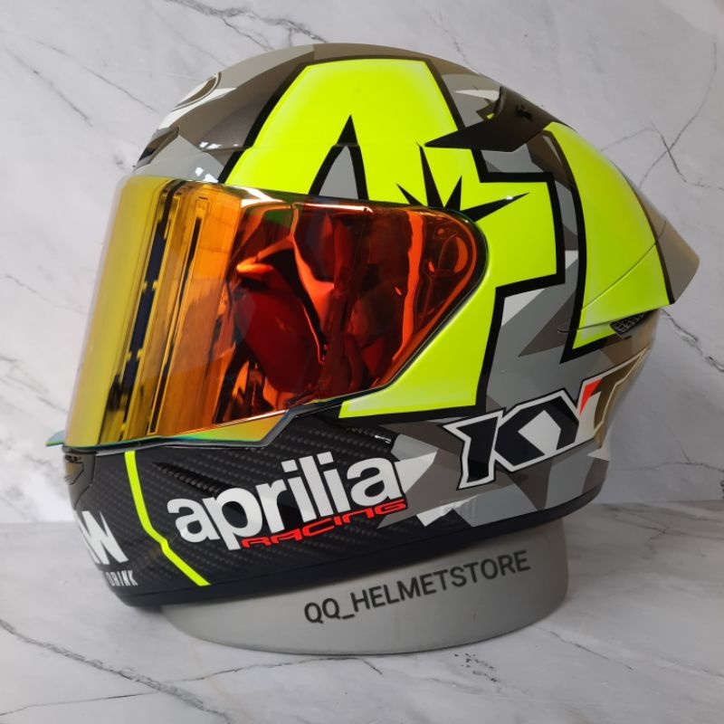 HELM KYT TT COURSE Espargaro WD PAKET GANTENG