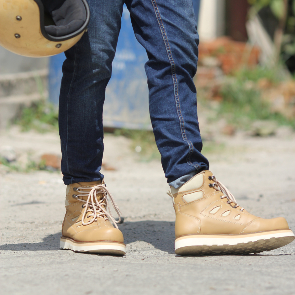 Sepatu Pria pdl pendek sepatu kulit Asli sepatu gurun pol pp