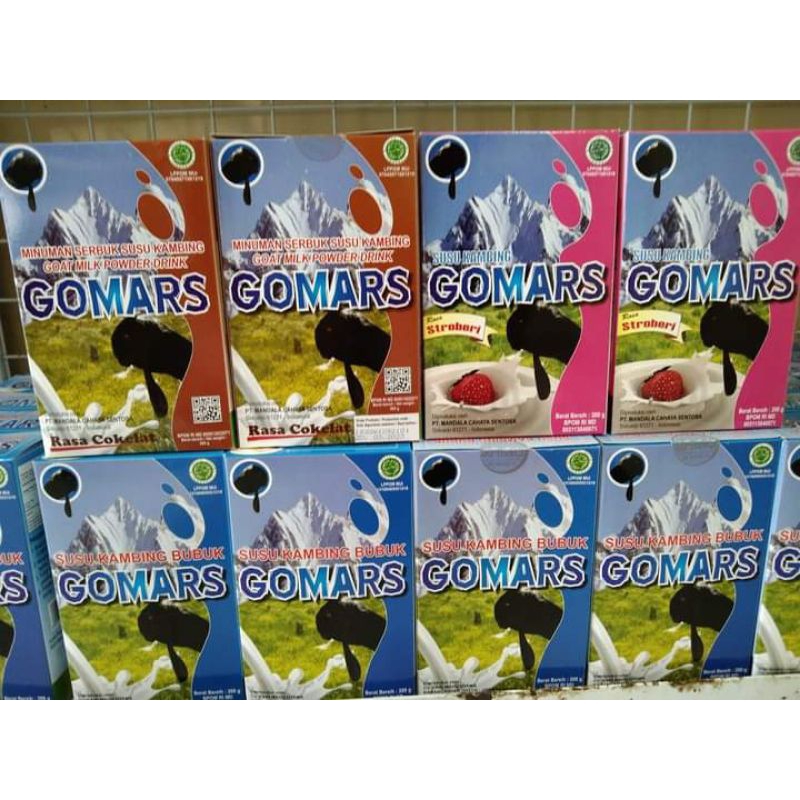 

Susu Kambing Gomars 250gr