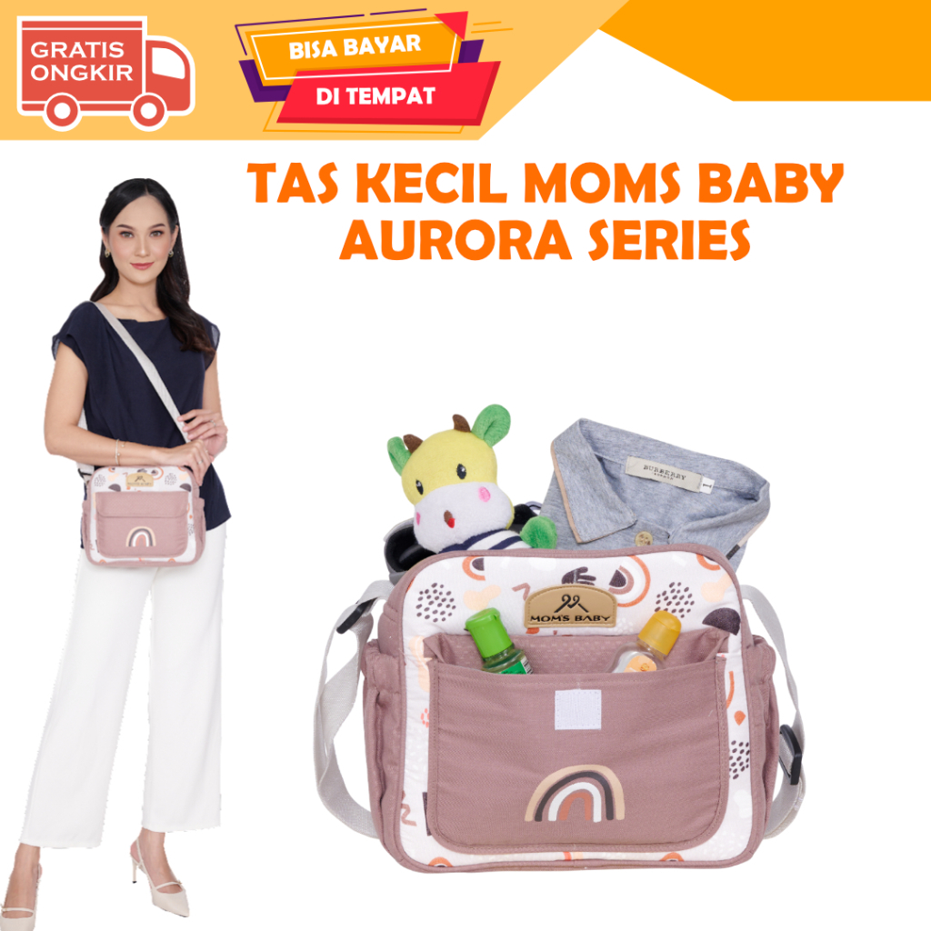 Moms Baby Tas Bayi Kecil Wilona Series Tas Bayi Aurora