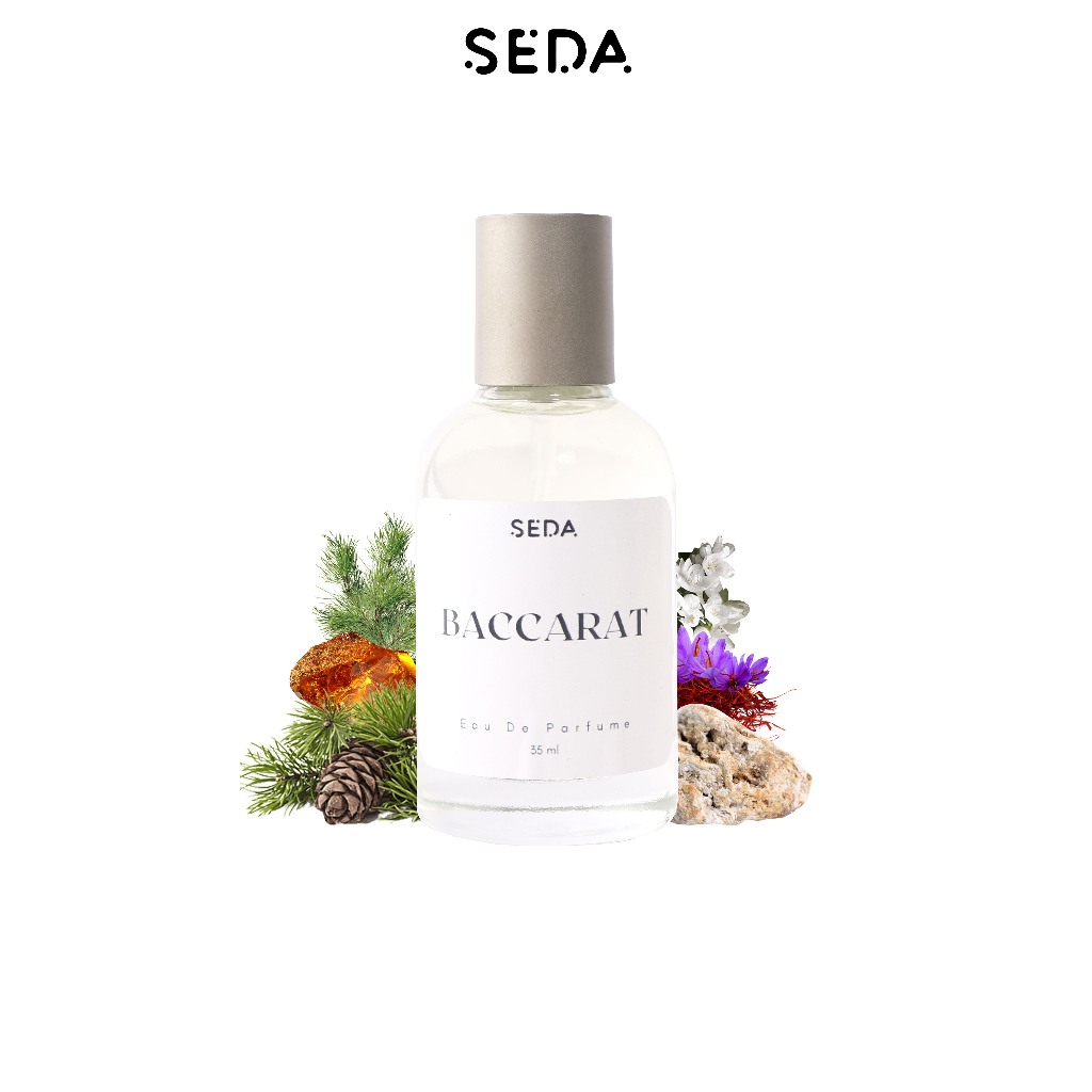 SEDA Parfum BACCARAT 35ml - Eau De Parfum | Parfum Unisex Pria Wanita Minyak Wangi Tahan Lama Origin