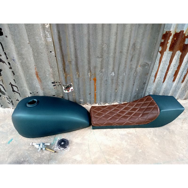 Paket Custom Tracker Tangki Tracker Motor Type Tracker Jok Flat Tracker Buntut Tracker Kran Bensin