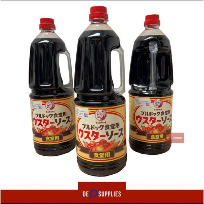

Bulldog Worcester Sauce 1.8L - Kecap Inggris Worcestershire Jepang