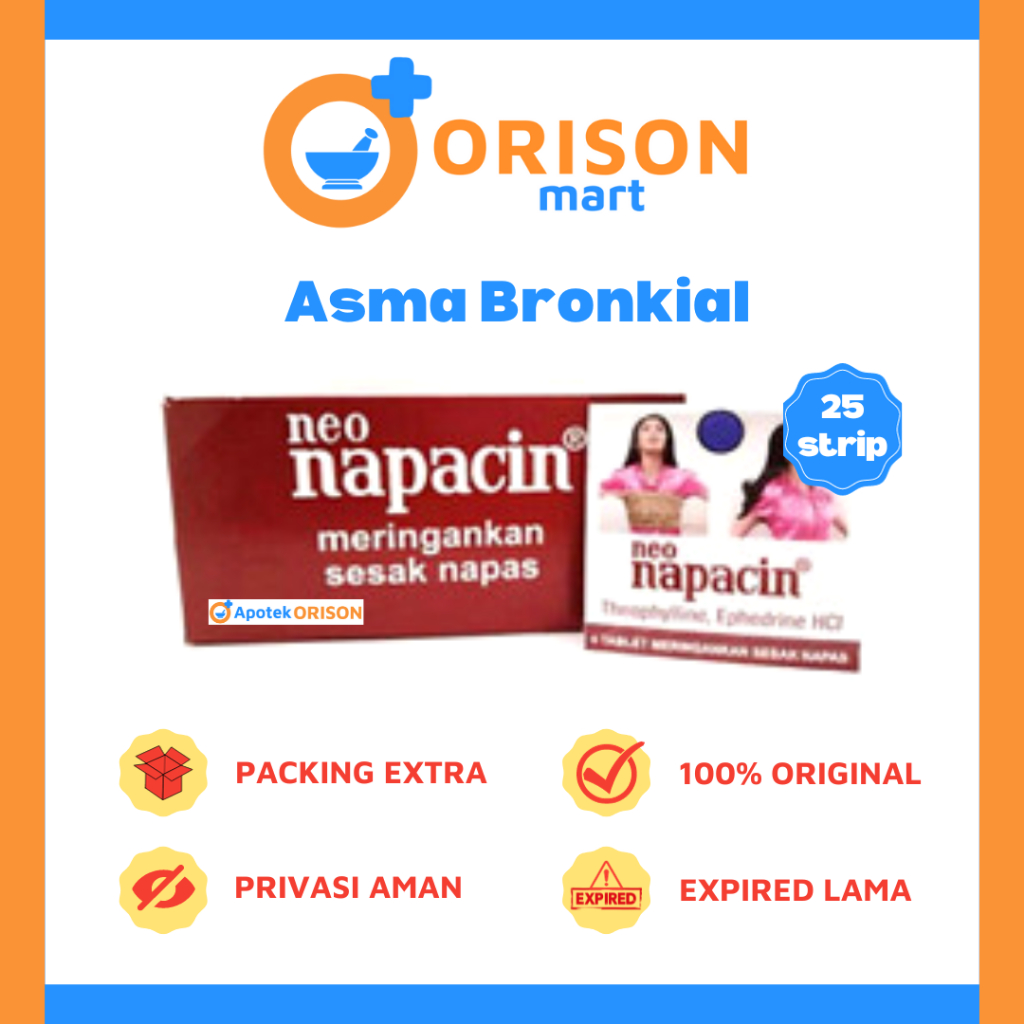 NEO NAPACIN 1 BOX ISI 25 STRIP @4 TABLET