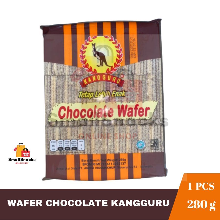 

PROMO CHOCOLATE WAFER KANGGURU 280 G