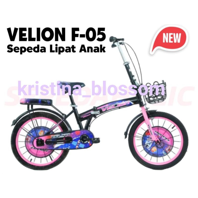 Sepeda Lipat 16 inch 18 inch velion Interbike
