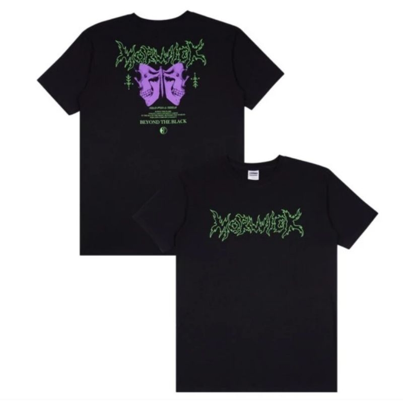 Morwick T-shirt Ignite Black. Kaos Pria Hitam