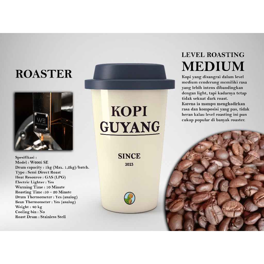 

Robusta NP kopi guyang