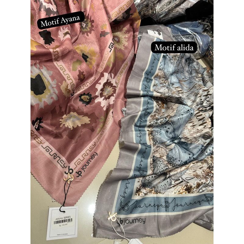 JILBAB JOURNEY MOTIF REGULER ALIDA AYANA PINK TERBARU/ JP MOTIF TERBARU/ JOURNEY PIN REGULER