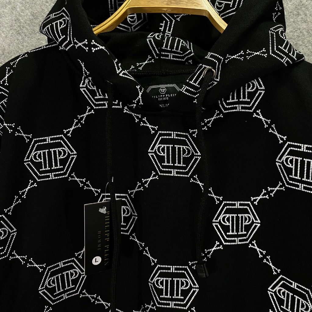 hot jaket hoodie philipp plein fullprint premium fulltag