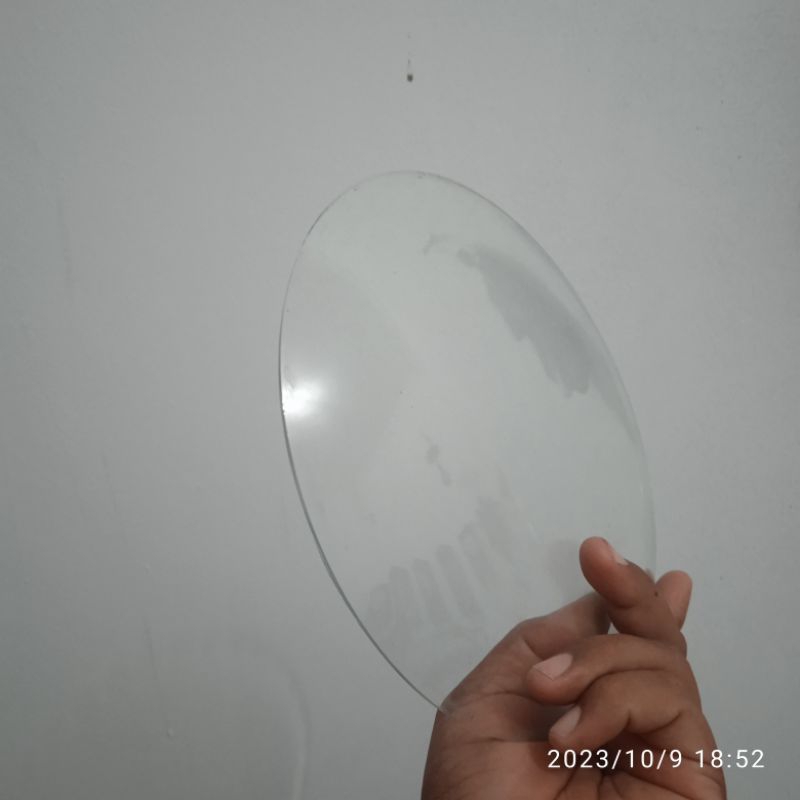 kaca cembung untuk jam dinding junghan 20 cm