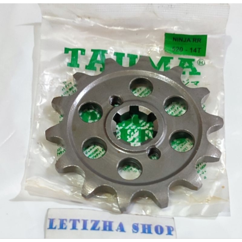 GIR GEAR DEPAN NINJA 150RR 520 14T GEAR DEPAN KAWASAKI NINJA 150 RR 520-14T TAJIMA