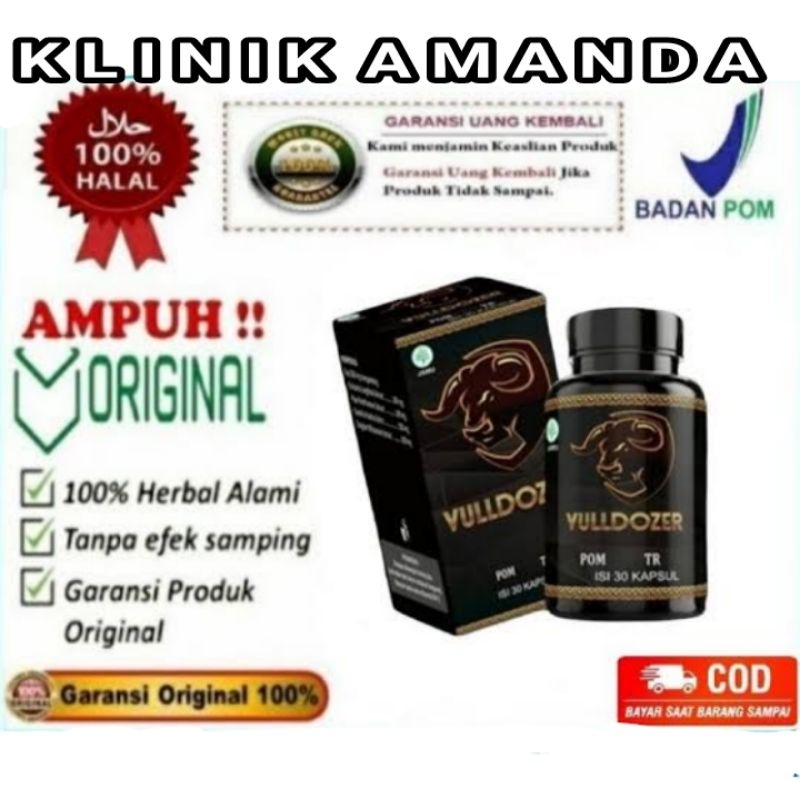 RESMI Obat Vulldozer Asli herbal Vuldozer Penunjang-Stamina Pria Rocket Terlaris