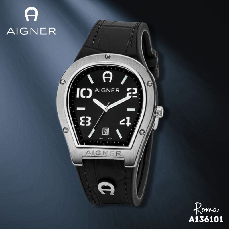JAM TANGAN PRIA AIGNER ROMA A136101 ORIGINAL