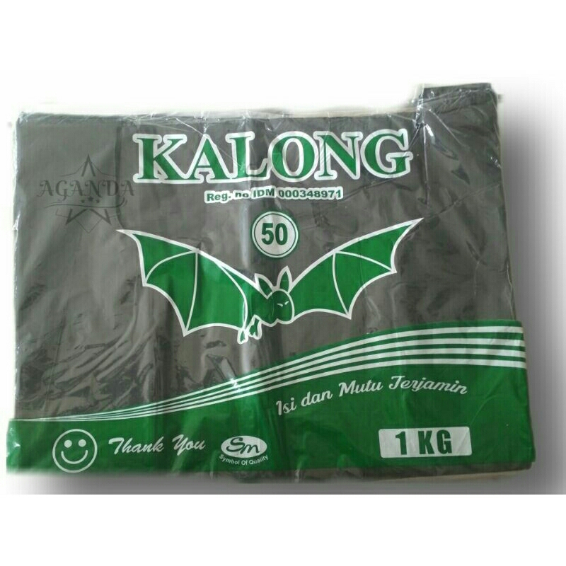 Kresek hitam besar,  kantong besar,  asoi/asoy