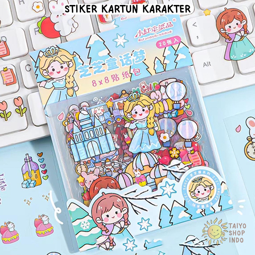 

STICKER MOMO KARTUN KARAKTER AESTHETIC KOREA