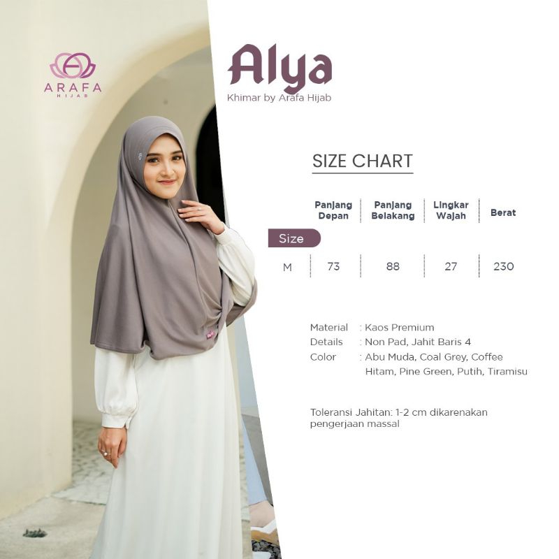 Khimar Alya by Arafa Hijab