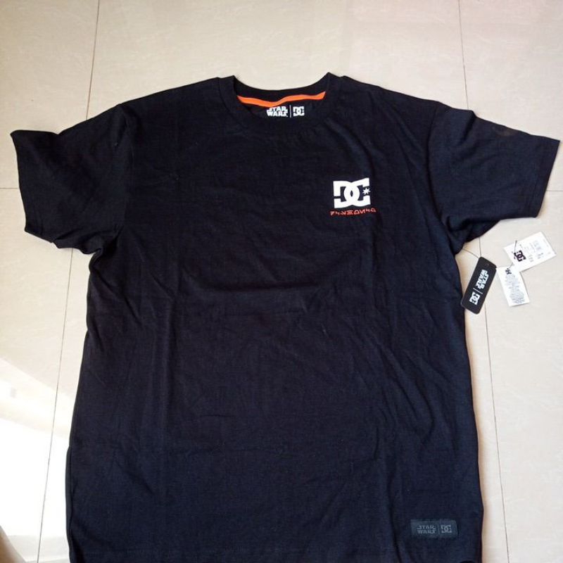 kaos DC shoes x star wars size L original hitam