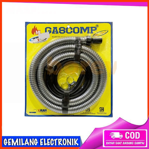 Selang Kompor Gas  Fleksibel / Selang Gas Gascomp