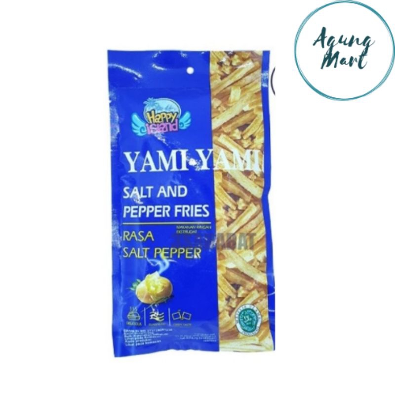 

Yami-Yami Hot & Dry Noodles Rasa Salt & Pepper 35g