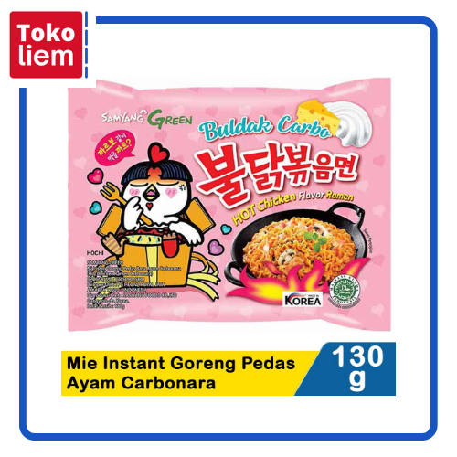 

Samyang Mie Instant Goreng Pedas Ayam Carbonara 130G