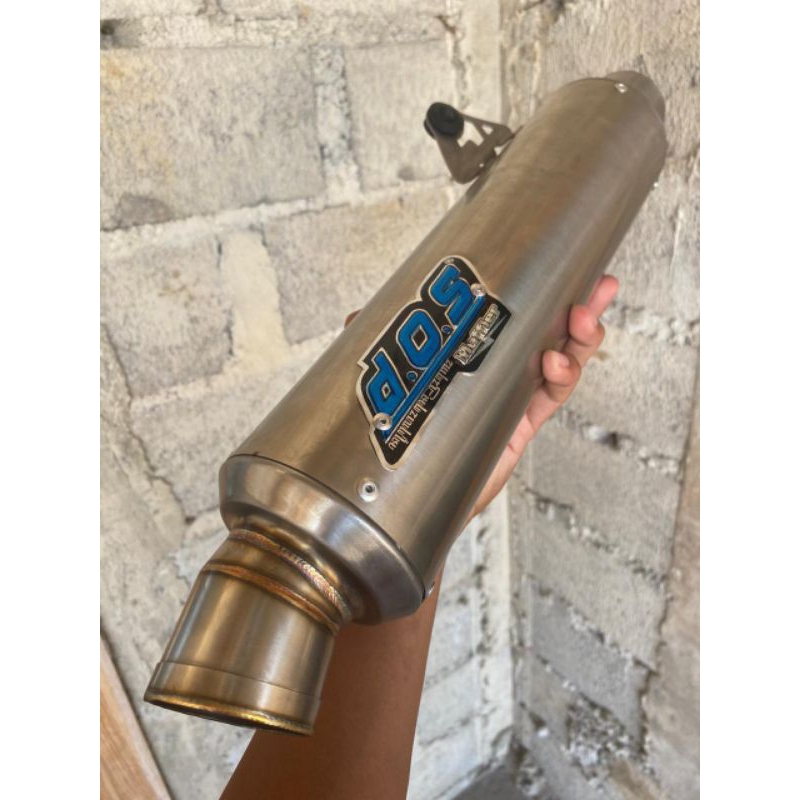 SILINCER KNALPOT DOS TIPE BULAT JENONG SUARA BAS ULEM ORIAN GRADE A