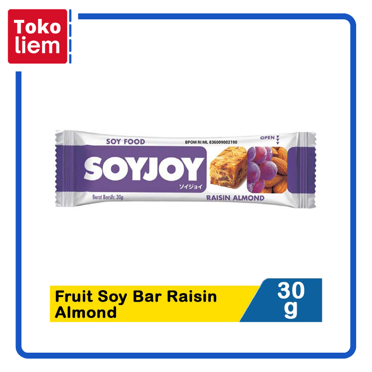 

Soyjoy Fruit Soy Bar Raisin Almond 30G