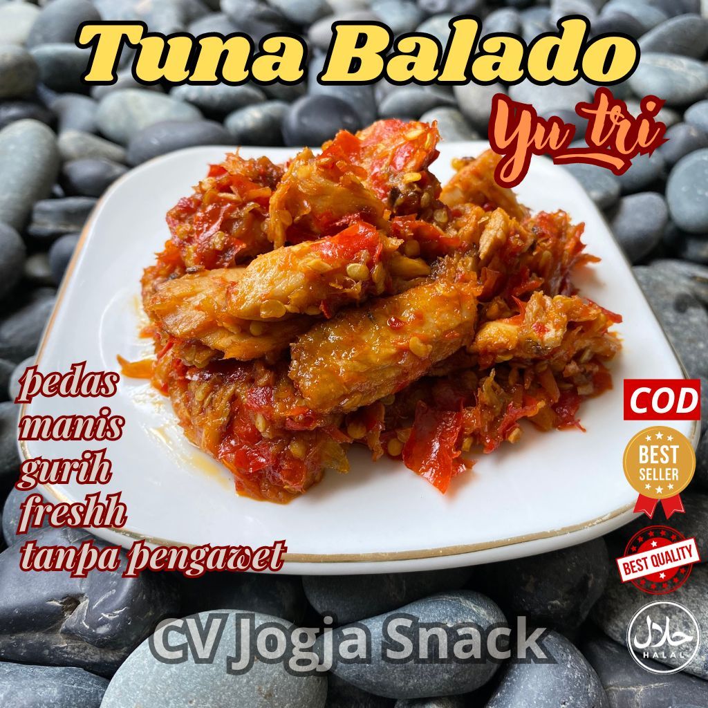 

SAMBEL TUNA BALADO PETE KEMANGI SUPER PEDAS MANIS GURIH FRESH HIGIENIS 50 GRM HALAL LAUK SACHET