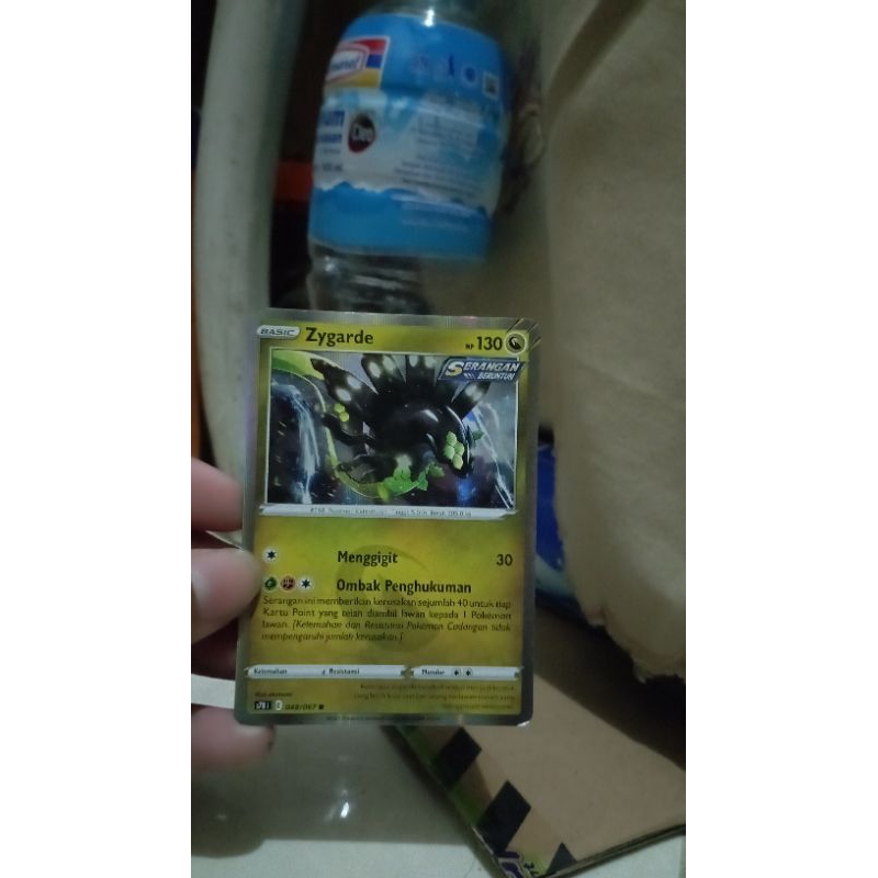kartu pokemon Zygarde asli 100%