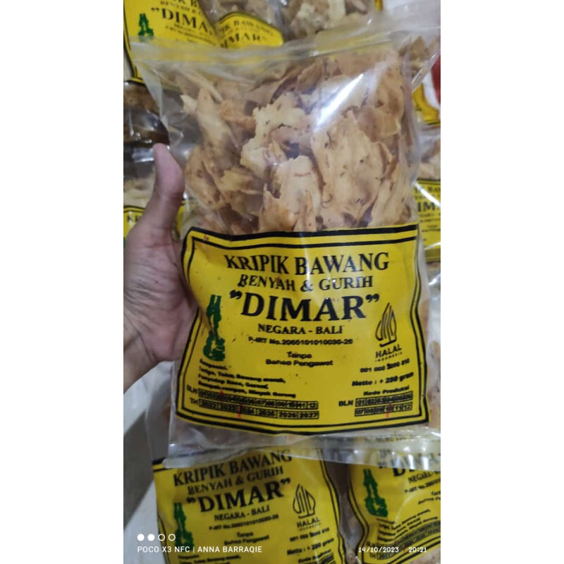 

Kripik Bawang Dimar 280gr