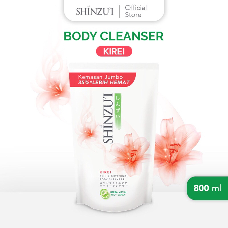 Shinzui Body cleanser 800ml, Shinzui sabun cair kirei, sabun cair shinzui murah, Shinzui sabun cair 